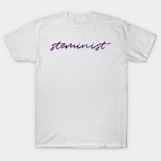 Steminist purple T-Shirt